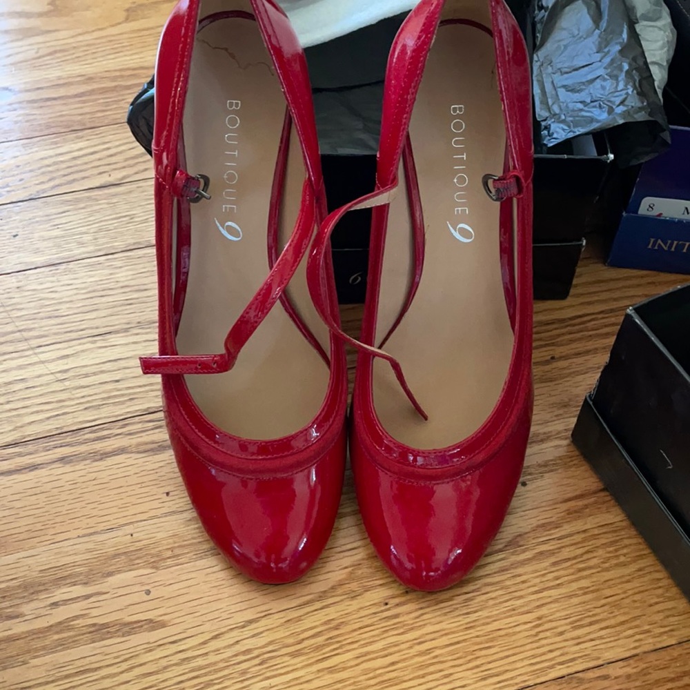 Red boutique 9 heels